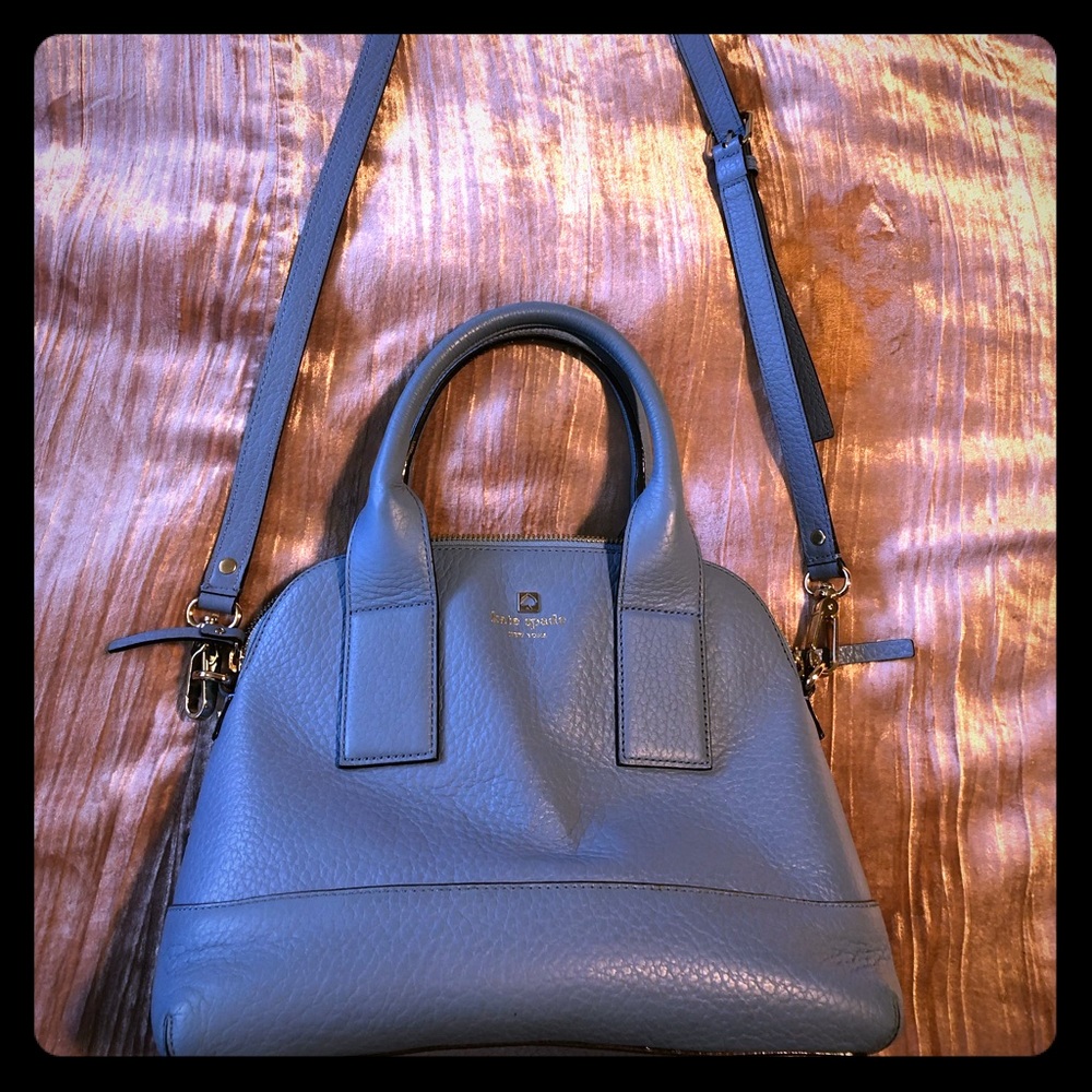 Kate Spade crossbody handle purse in powder blue